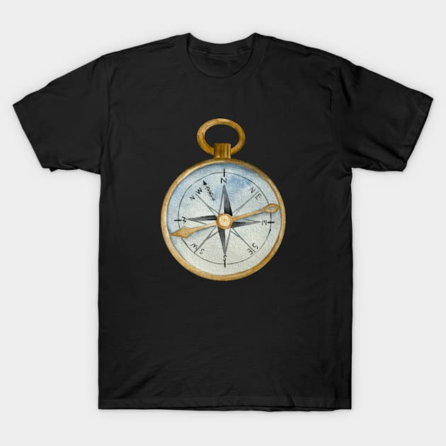 Compass T-Shirt by PhotoSphere